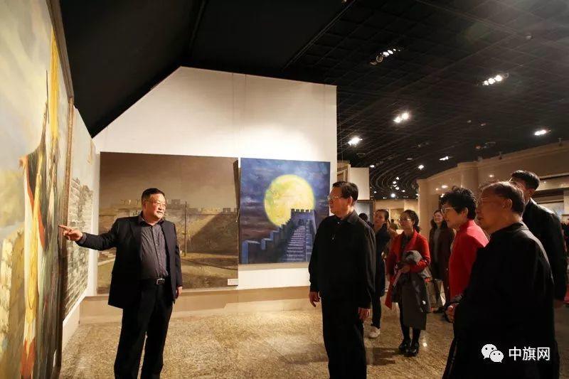《我和我的祖国——长城艺术作品首次巡展》在京举行