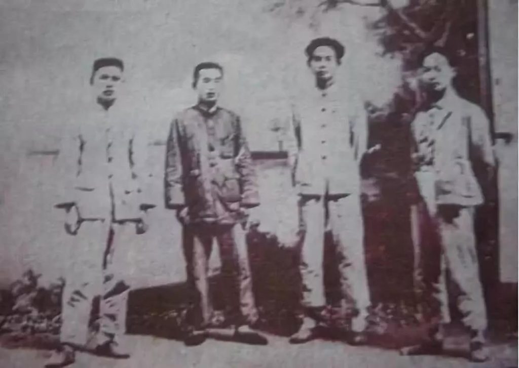 1929年，毛泽东在闽西。