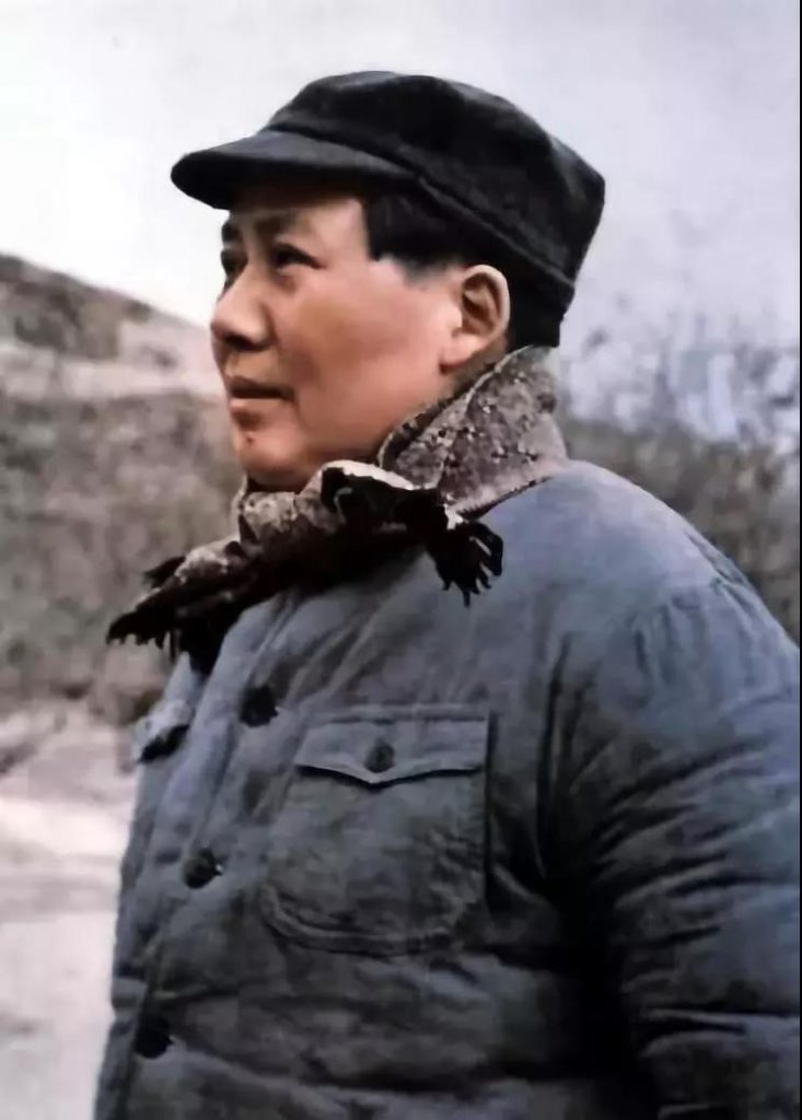 1947年3月，转战陕北前夕。