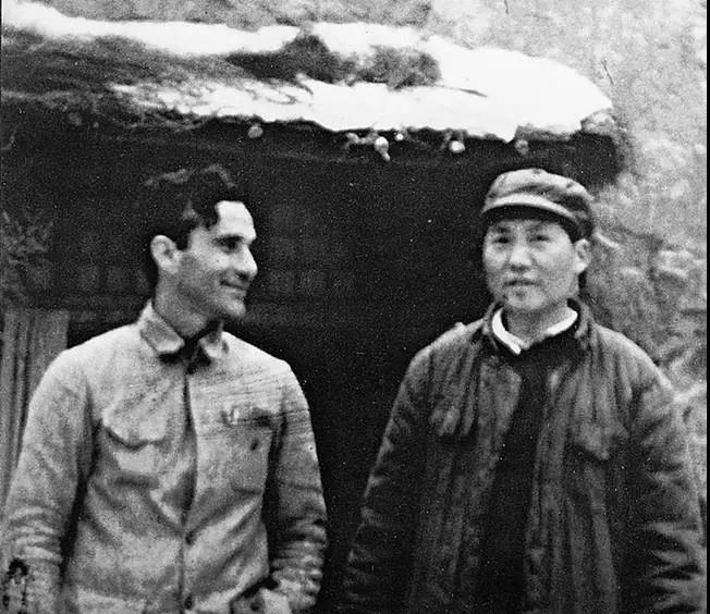 毛泽东与埃德加·斯诺。