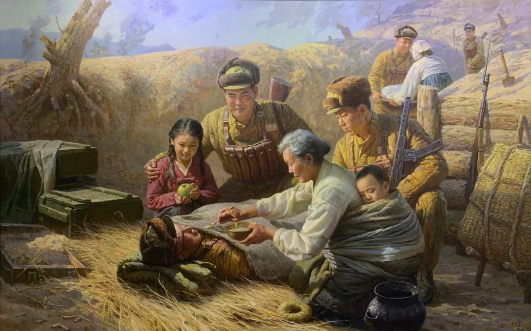 《致敬最可爱的人--朝鲜主题油画展》筹备千日 盛大启幕！