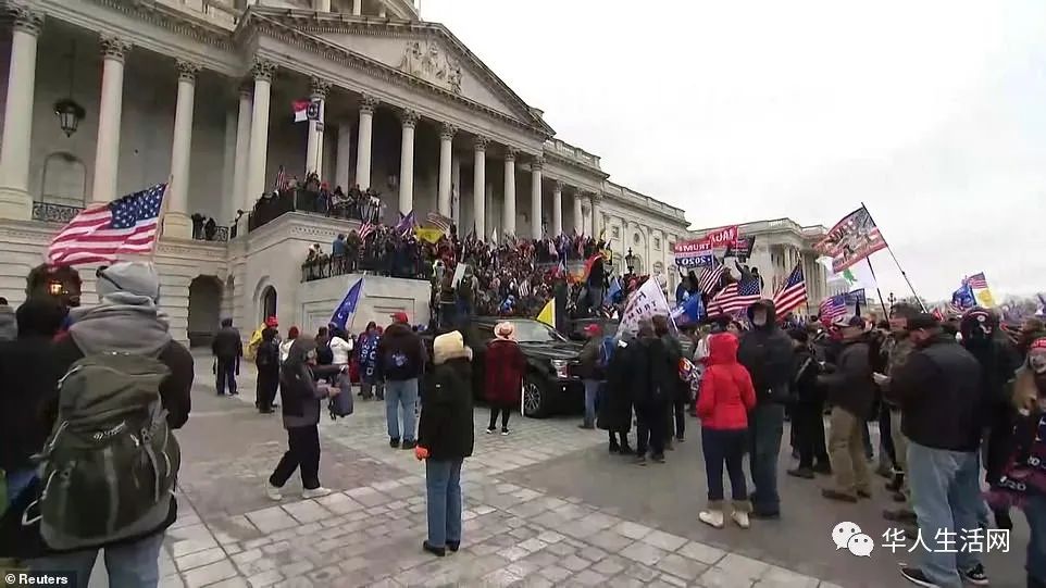 突发！华盛顿大乱！川普支持者冲进国会！有人遭枪杀，点票叫停！国民警卫队进入，全城宵禁！