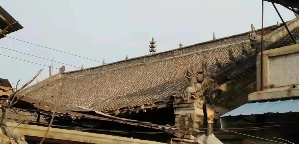 中共芳桂区委旧址房屋顶
