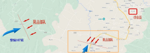 山西省临汾市浮山县响水河阻击战。