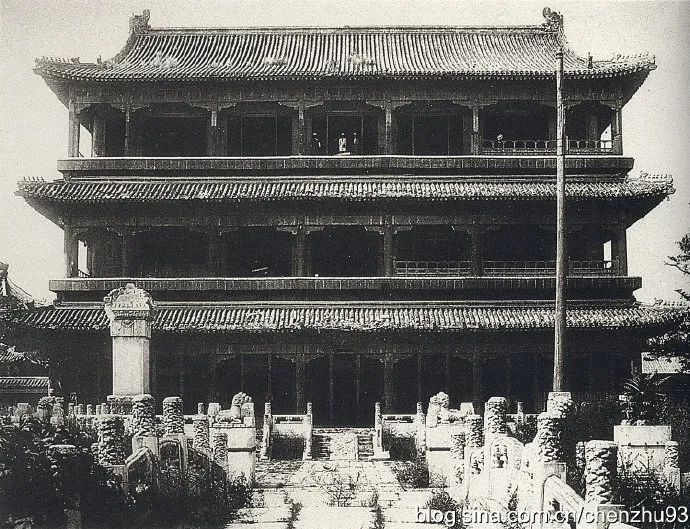 1900年、1922年北京北海老照片