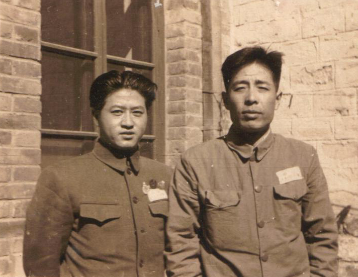 1951年江涛与刘子林在北京