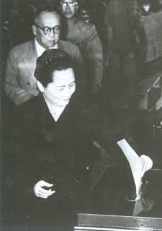 1954年9月，宋庆龄在中华人民共和国