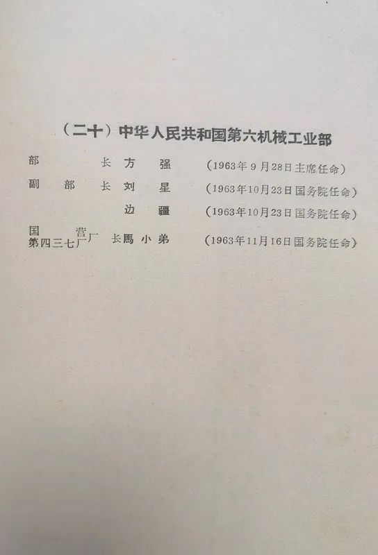 1963年底前的任命録