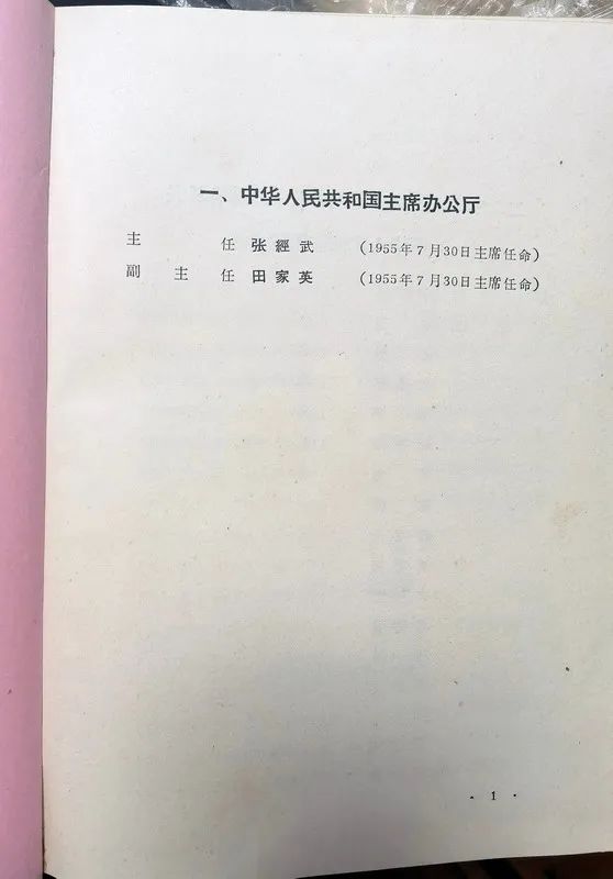 1963年底前的任命録