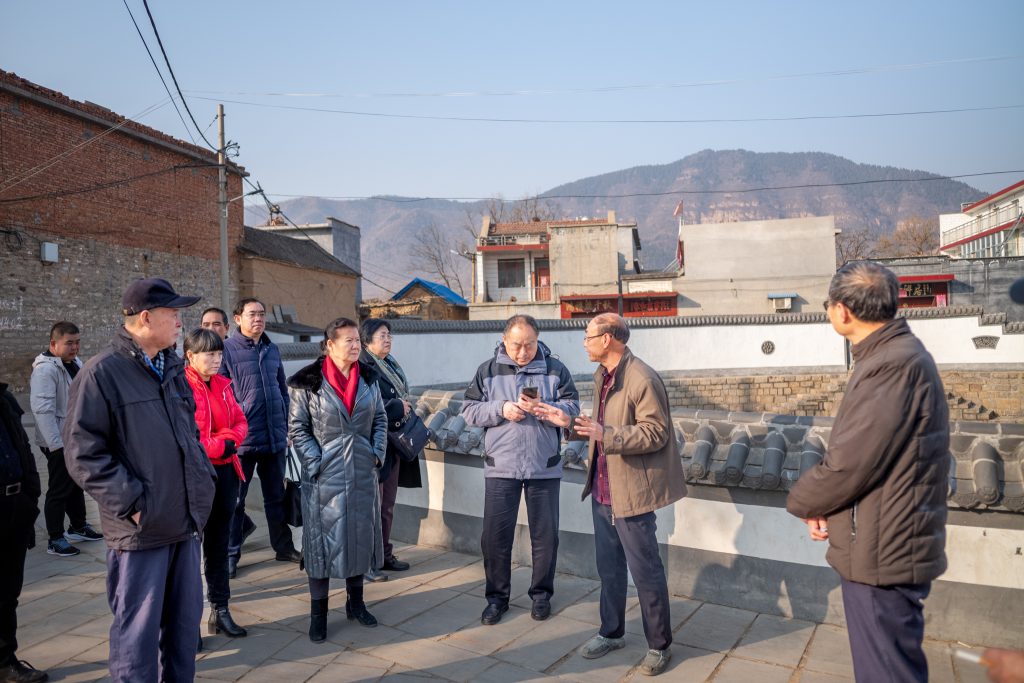 2019年12月8日，八路军研究会太行分会会员参访林县八路军旧址