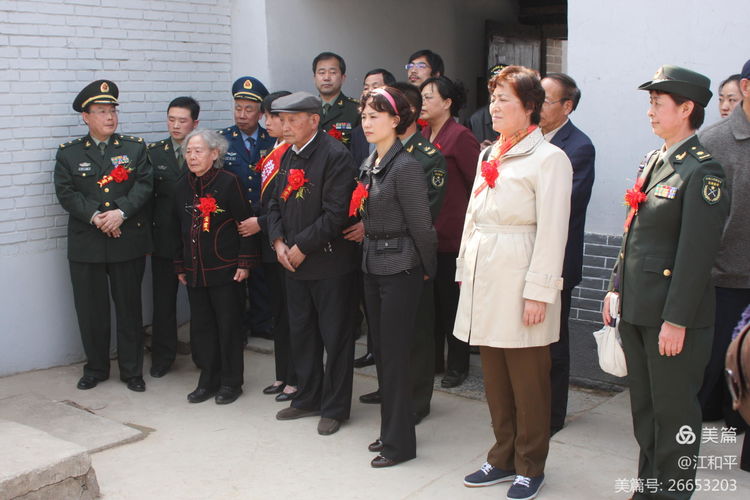 2009年4月11日骆行在八路军太南办事处纪念馆