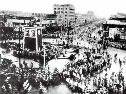 影像记录：1949 年10月1日全国各地庆祝新中国成立盛况