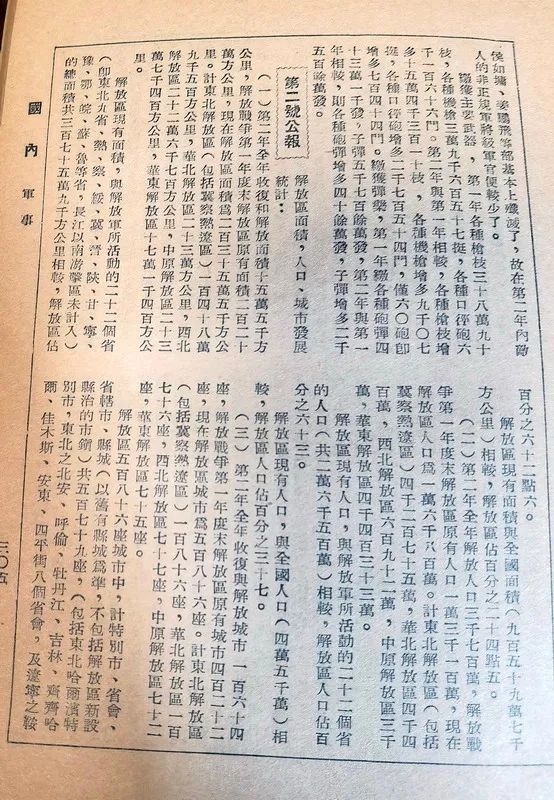 1949年我人民解放军的一些信息回顾（二）