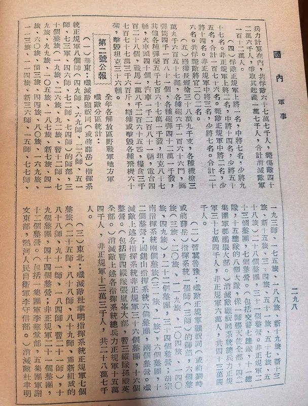 1949年我人民解放军的一些信息回顾（二）