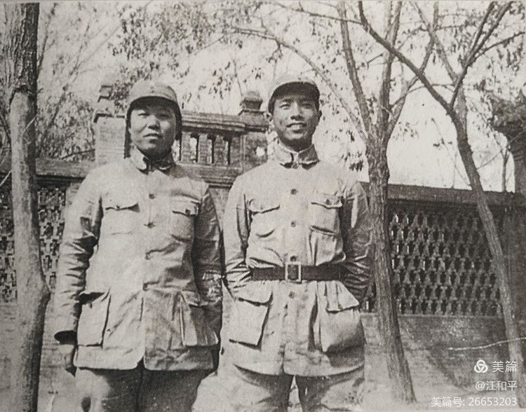 1939年阮章竞赵迪之夫妇在长治晋东南民革艺术学校