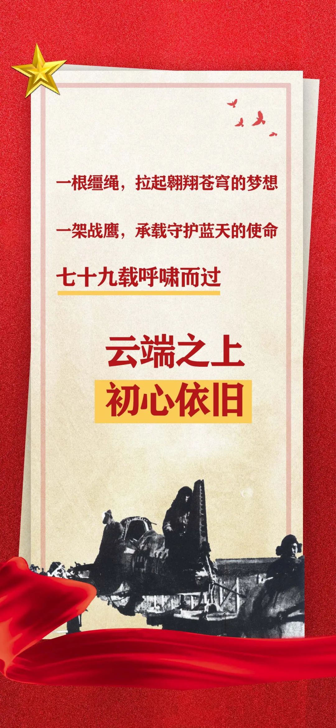 东北老航校79岁生日快乐！