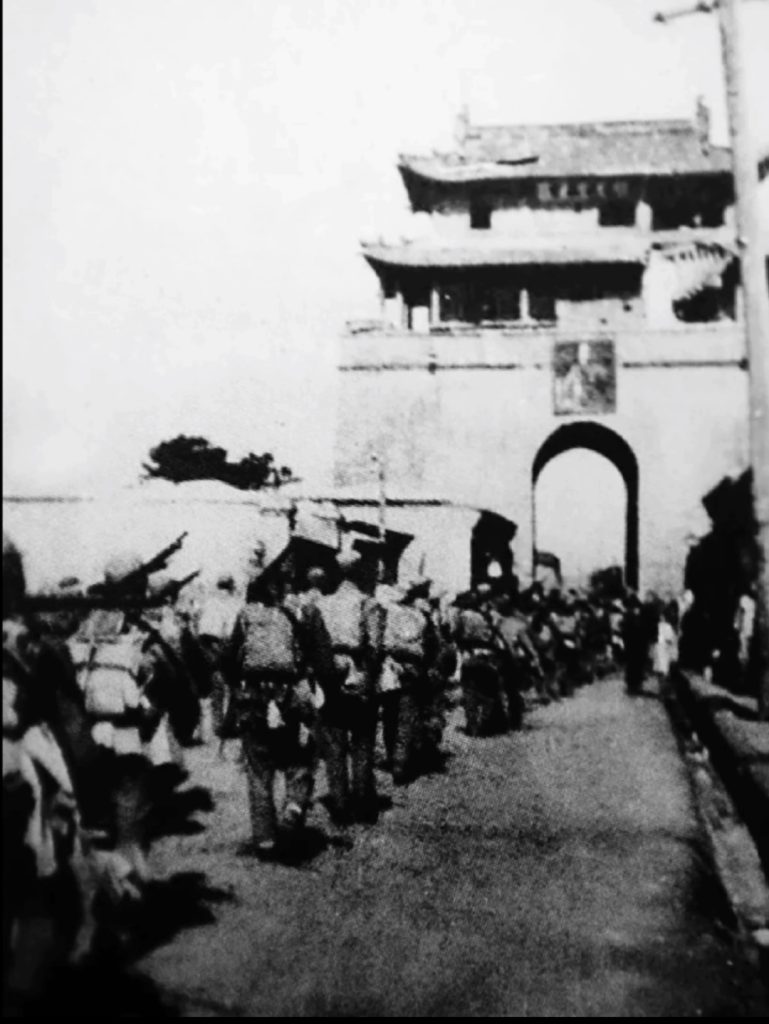第2纵队进攻沧县