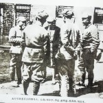 太行军政委员会的领导人。左起:邓小平、李达、蔡树藩、杨秀峰、刘伯承。