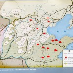 1937年11月至1938年10月,八路军创建华北敌后抗日根据地略图。